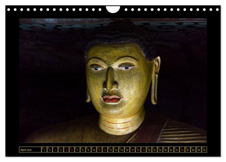 Produktbild: Sri Lanka - Landschaft und Kultur (Wandkalender 2026 DIN A4 quer), CALVENDO Monatskalender