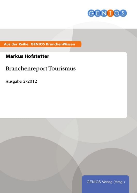 Produktbild: Branchenreport Tourismus