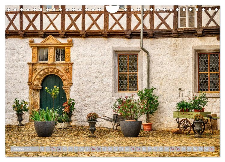 Produktbild: Quedlinburg - 1000 Jahre Geschichte im Harz (Wandkalender 2026 DIN A4 quer), CALVENDO Monatskalender