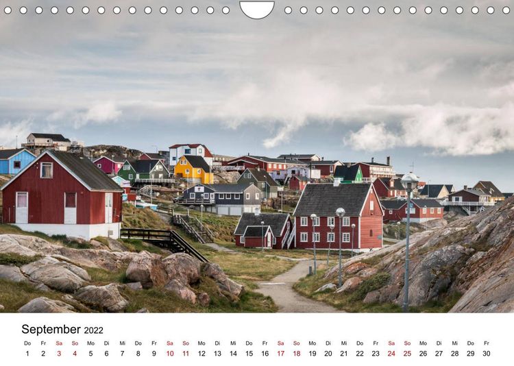 Produktbild: Gr&ouml;nlands Westen (Wandkalender 2022 DIN A4 quer)
