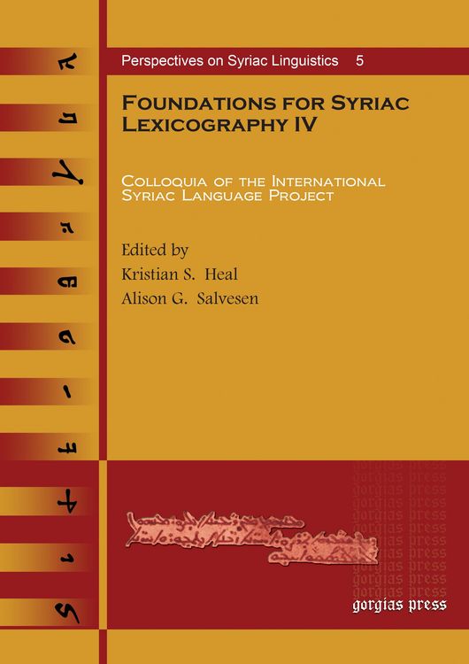 Produktbild: Foundations for Syriac Lexicography IV