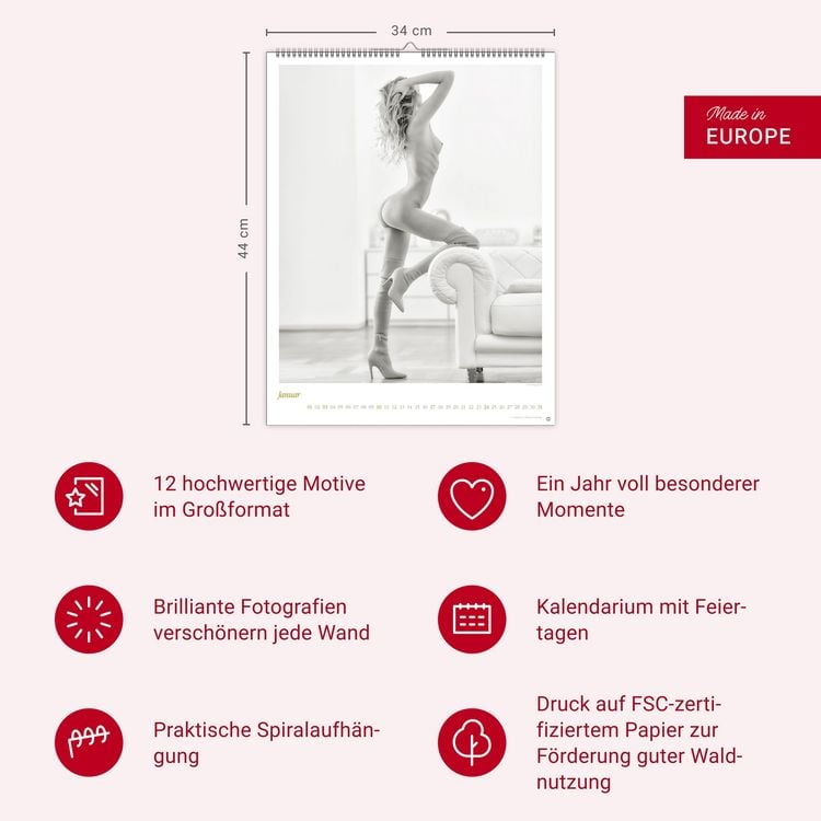 Produktbild: Backside Posterkalender 2027