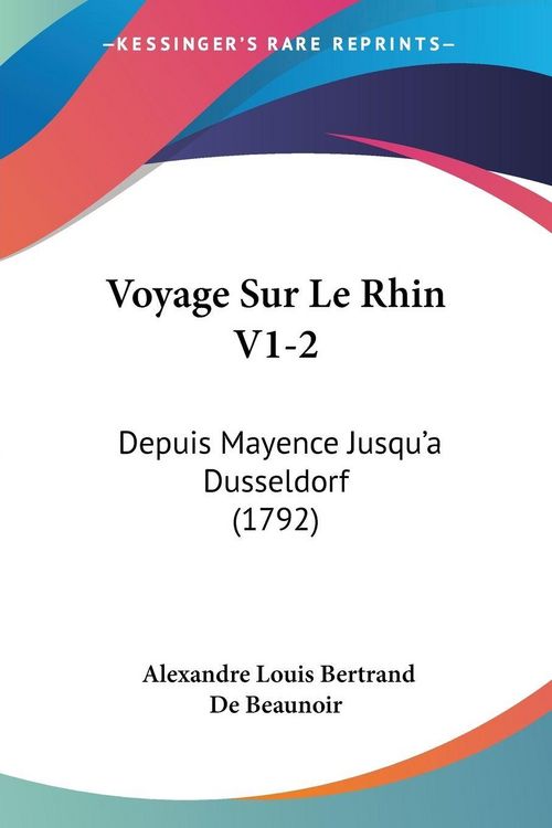 Produktbild: Voyage Sur Le Rhin V1-2
