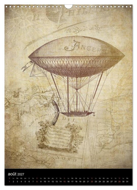 Produktbild: Le coffre vintage (Calendrier mural 2027 DIN A3 horizontal), CALVENDO calendrier mensuel