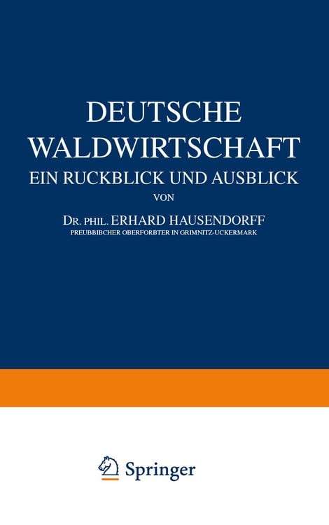 Produktbild: Deutsche Waldwirtschaft