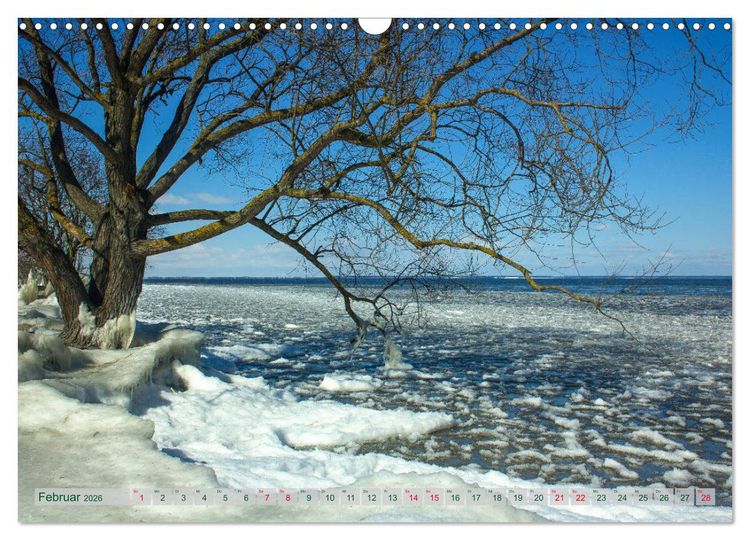 Produktbild: Mecklenburg Vorpommern - Wasser und Meer (Wandkalender 2026 DIN A3 quer), CALVENDO Monatskalender