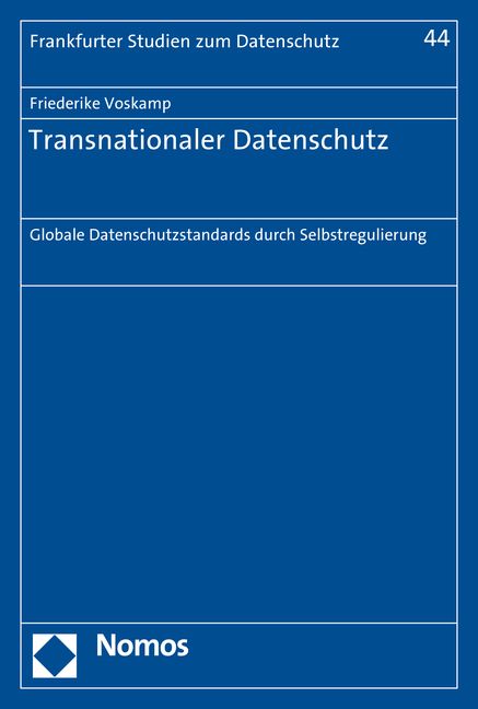 Produktbild: Transnationaler Datenschutz