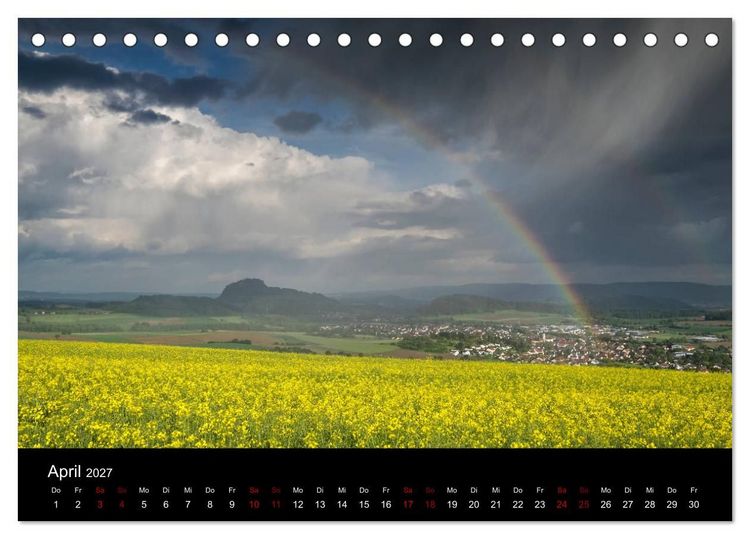 Produktbild: Der Hegau - Wanderparadies am westlichen Bodensee (Tischkalender 2027 DIN A5 quer), CALVENDO Monatskalender