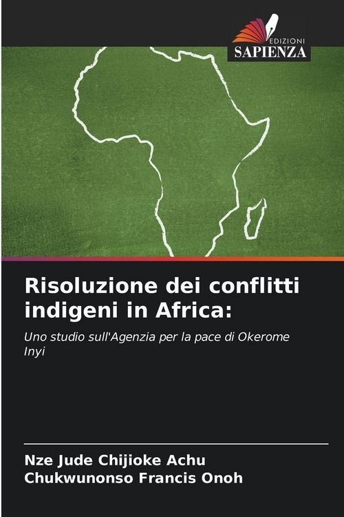 Produktbild: Risoluzione dei conflitti indigeni in Africa:
