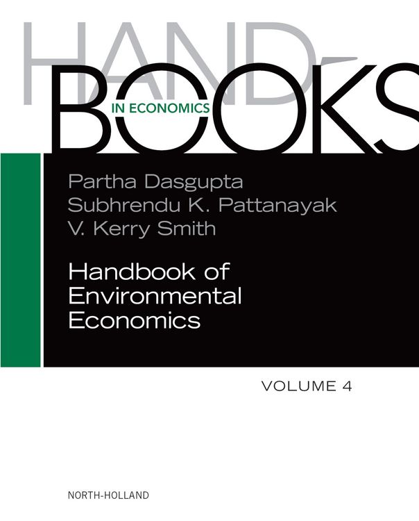 Produktbild: Handbook of Environmental Economics