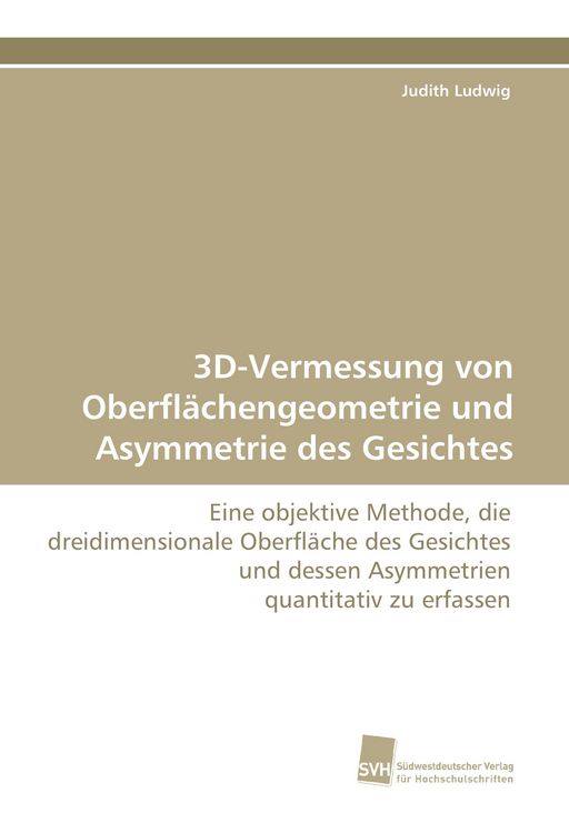 Produktbild: 3D-Vermessung von Oberfl&auml;chengeometrie und Asymmetrie des Gesichtes