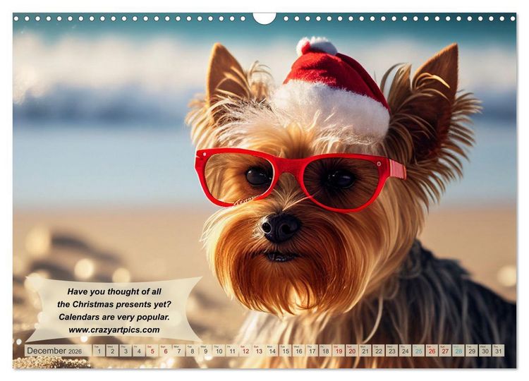 Produktbild: Great fun for Yorkshire Terrier lovers (Wall Calendar 2026 DIN A3 landscape), CALVENDO 12 Month Wall Calendar
