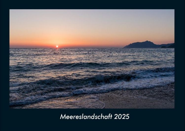 Produktbild: Meereslandschaft 2025 Fotokalender DIN A4