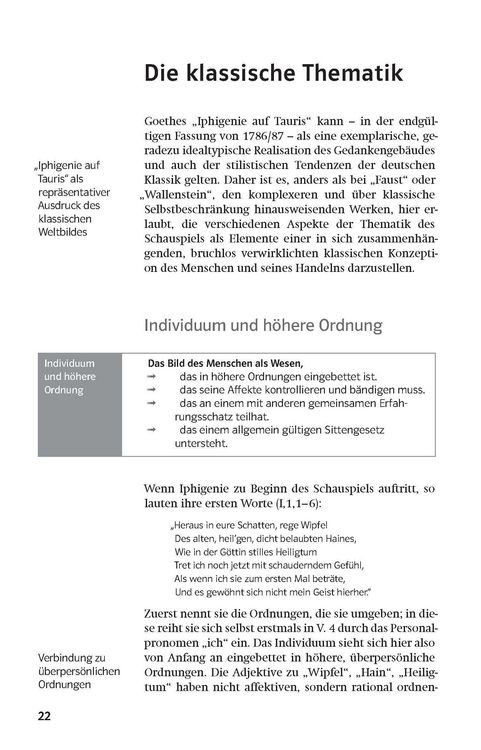Produktbild: Lekt&uuml;rehilfen. Iphigenie auf Tauris
