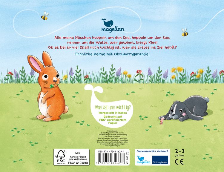 Produktbild: Alle meine H&auml;schen hoppeln um den See
