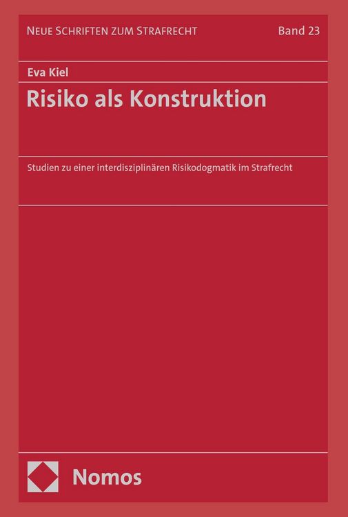 Produktbild: Risiko als Konstruktion