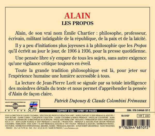 Produktbild: Fre-Propos Lu Par Jean Pierr D
