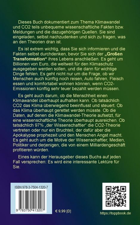 Produktbild: Treibhauseffekt und Klimawandel