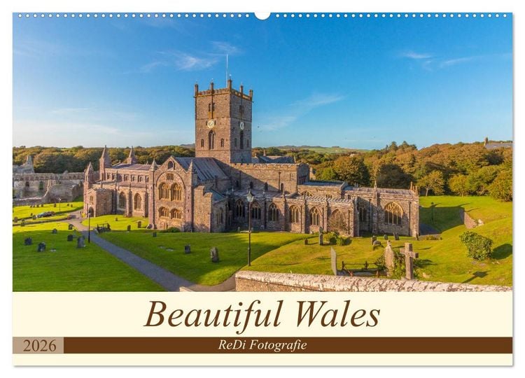Produktbild: Beautiful Wales (Wall Calendar 2026 DIN A2 landscape), CALVENDO 12 Month Wall Calendar