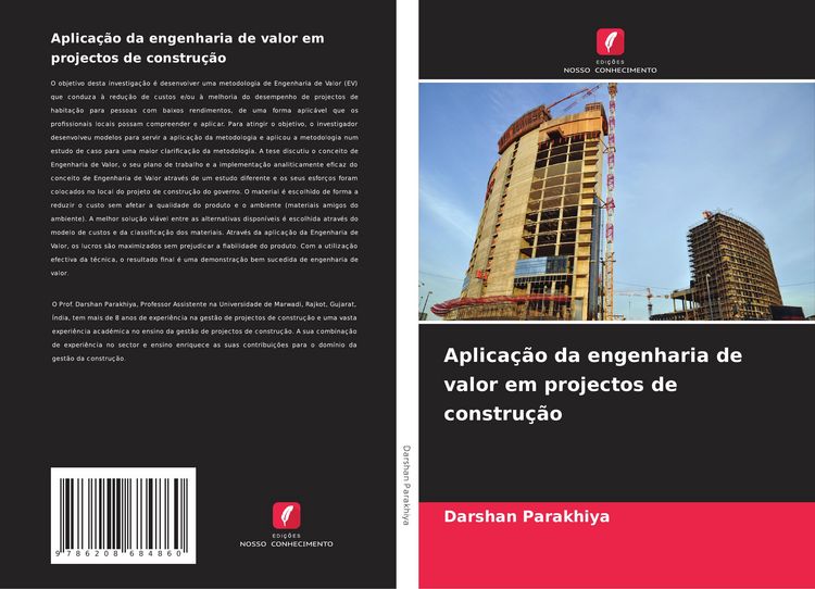 Produktbild: Aplica&ccedil;&atilde;o da engenharia de valor em projectos de constru&ccedil;&atilde;o