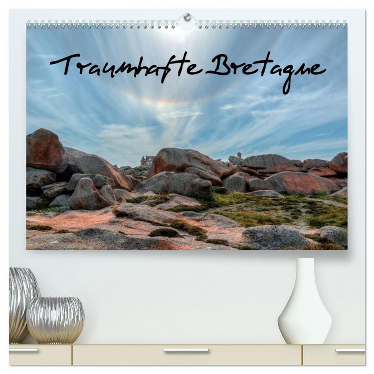 Produktbild: Traumhafte Bretagne (hochwertiger Premium Wandkalender 2026 DIN A2 quer), Kunstdruck in Hochglanz