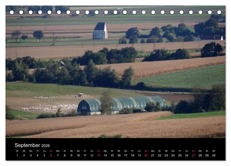 Produktbild: Weinidylle im S&uuml;dburgenland (Tischkalender 2026 DIN A5 quer), CALVENDO Monatskalender