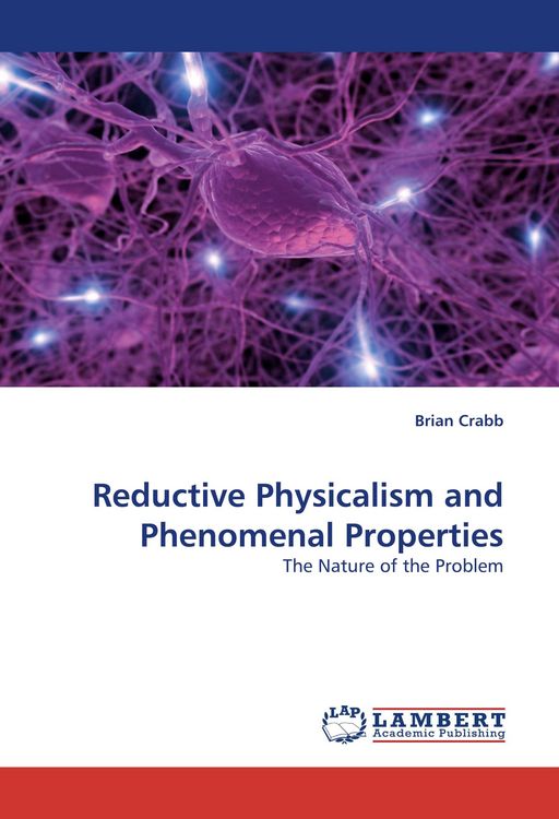 Produktbild: Reductive Physicalism and Phenomenal Properties