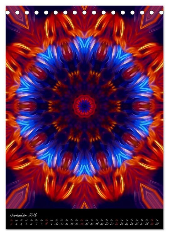 Produktbild: Mandala - Esoterik & Meditation (Tischkalender 2026 DIN A5 hoch), CALVENDO Monatskalender
