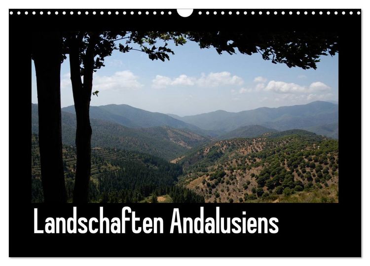 Produktbild: Landschaften Andalusiens (Wandkalender 2026 DIN A3 quer), CALVENDO Monatskalender