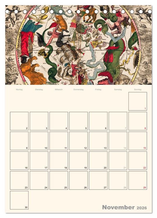 Produktbild: Zu den Sternen - mit Planerfunktion (Tischkalender 2026 DIN A5 hoch), CALVENDO Monatskalender