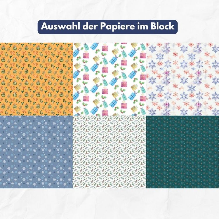 Produktbild: 350 Origami-Papiere - Weihnachten