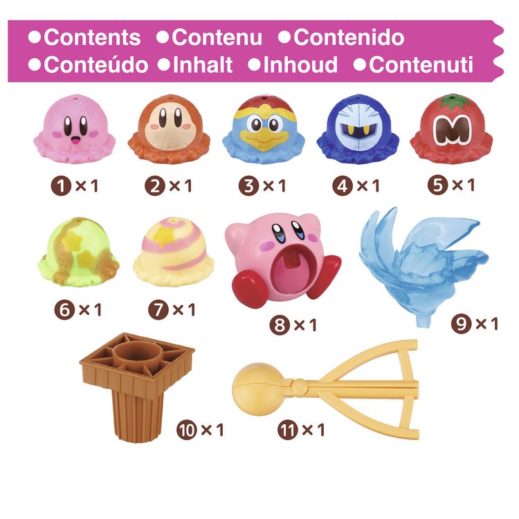 Produktbild: Epoch 7612 - Kirby Ice Cream Tower, Stapelturm