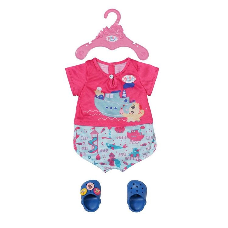 Produktbild: BABY born Bath Pyjamas & Clogs 43cm