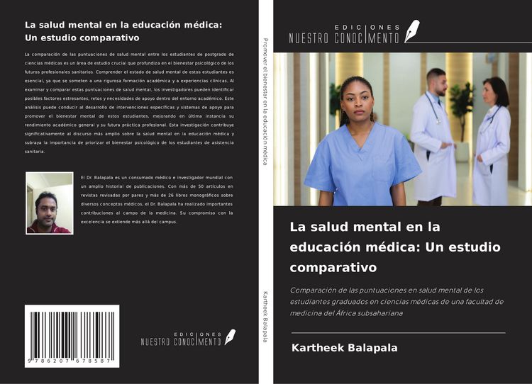 Produktbild: La salud mental en la educaci&oacute;n m&eacute;dica: Un estudio comparativo