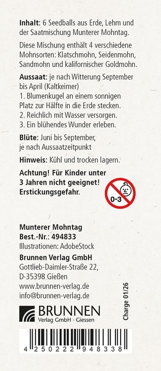 Produktbild: Munterer Mohntag