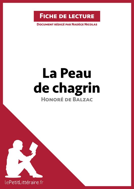 Produktbild: La Peau de chagrin d'Honor&eacute; de Balzac (Fiche de lecture)