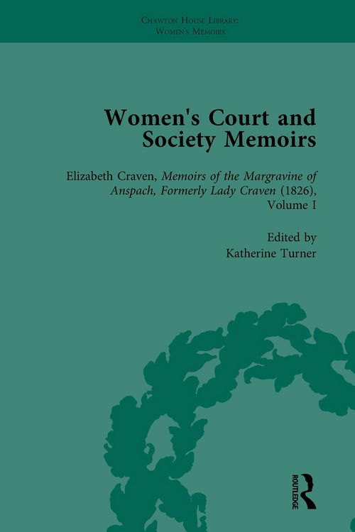 Produktbild: Women's Court and Society Memoirs, Part II vol 8