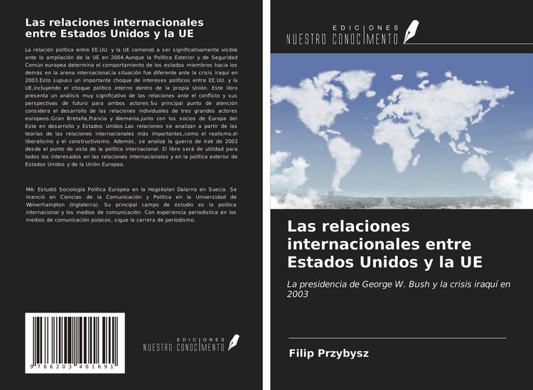 Produktbild: Las relaciones internacionales entre Estados Unidos y la UE