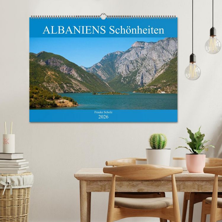 Produktbild: ALBANIENS Sch&ouml;nheiten (Wandkalender 2026 DIN A2 quer), CALVENDO Monatskalender