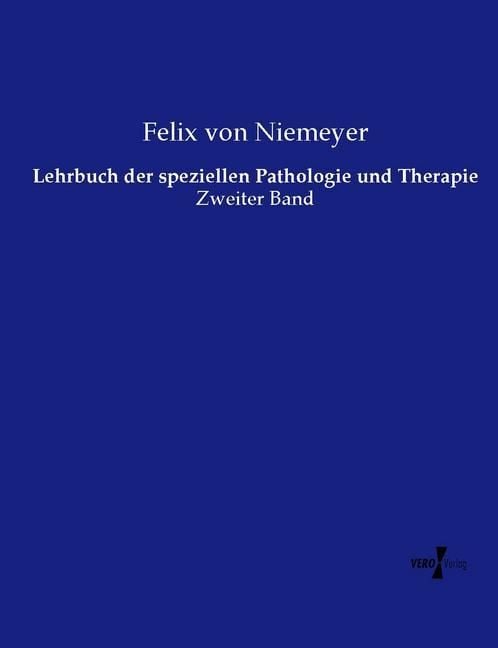 Produktbild: Lehrbuch der speziellen Pathologie und Therapie