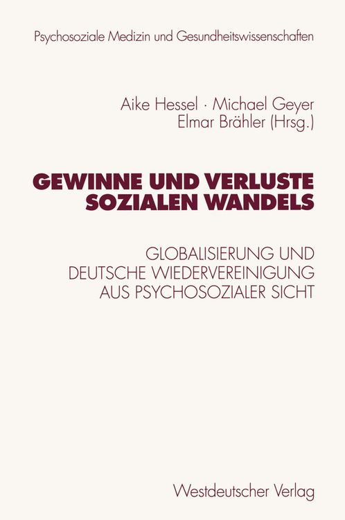 Produktbild: Gewinne und Verluste sozialen Wandels