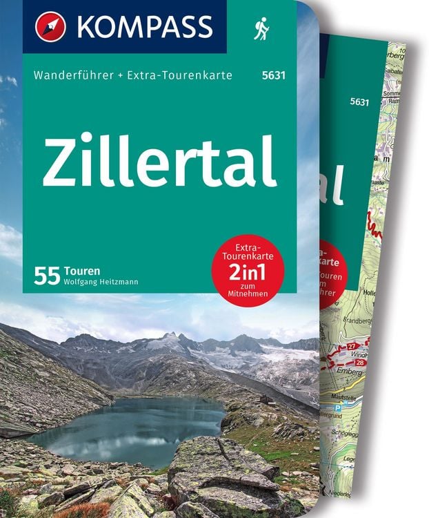 Bild vom Artikel KOMPASS Wanderführer Zillertal, 55 Touren: mit Extra-Tourenkarte vom Autor Wolfgang Heitzmann