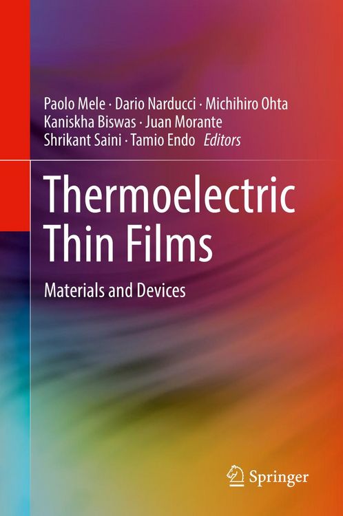 Produktbild: Thermoelectric Thin Films
