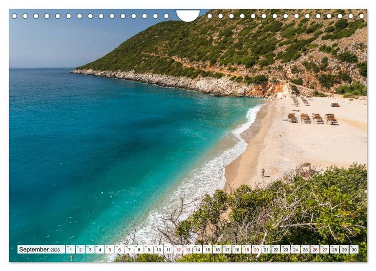 Produktbild: Albanien - Der S&uuml;den (Wandkalender 2026 DIN A4 quer), CALVENDO Monatskalender