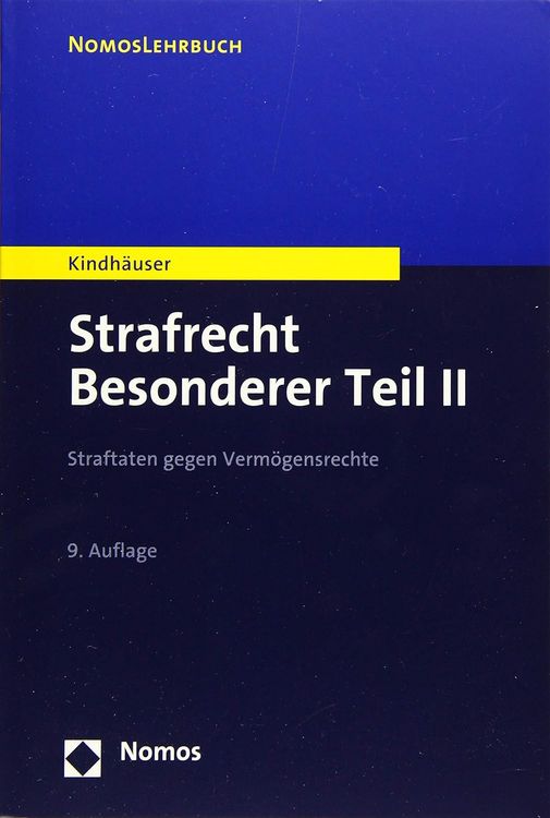Produktbild: Strafrecht Besonderer Teil II