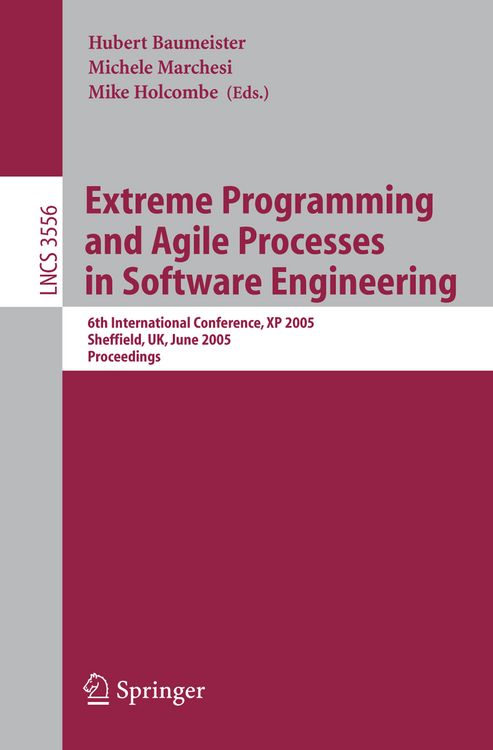 Produktbild: Extreme Programming and Agile Processes in Software Engineering