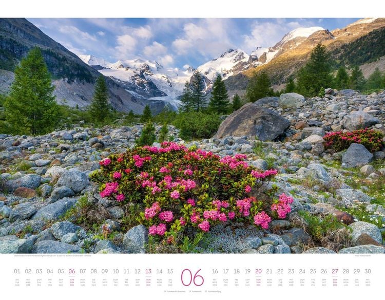 Produktbild: Naturparadies Alpen Kalender 2027