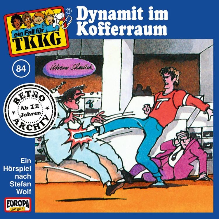 Produktbild: TKKG - Folge 84: Dynamit im Kofferraum