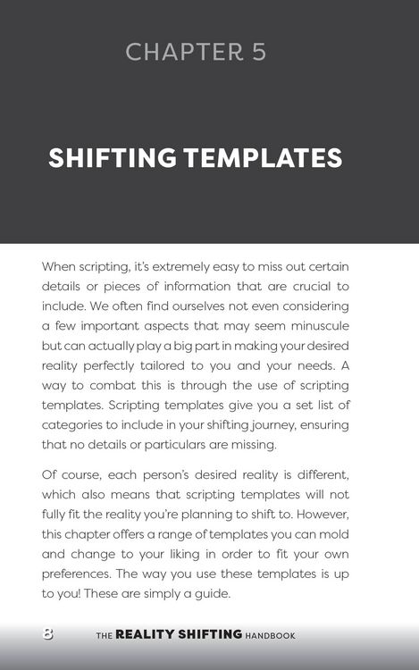 Produktbild: The Reality Shifting Handbook