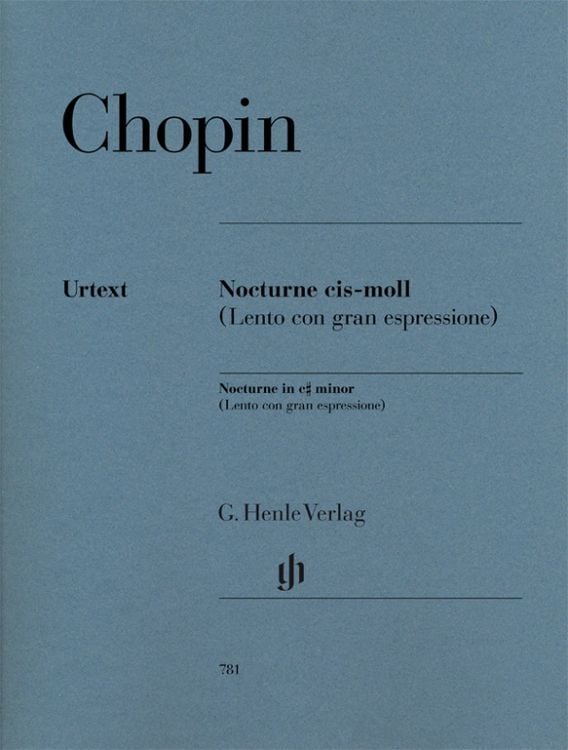 Produktbild: Fr&eacute;d&eacute;ric Chopin - Nocturne cis-moll (Lento con gran espressione)